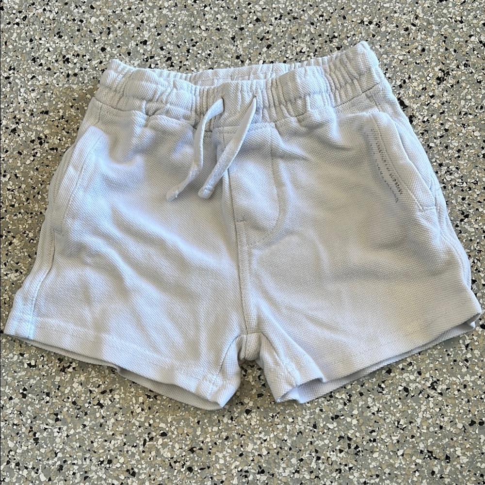 Zara toddler boy white shorts